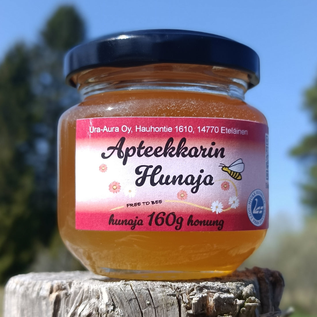 Mistä Apteekkarin hunaja kerätään?